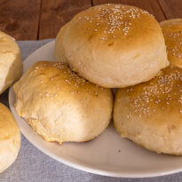 domácí bulky na hamburgery